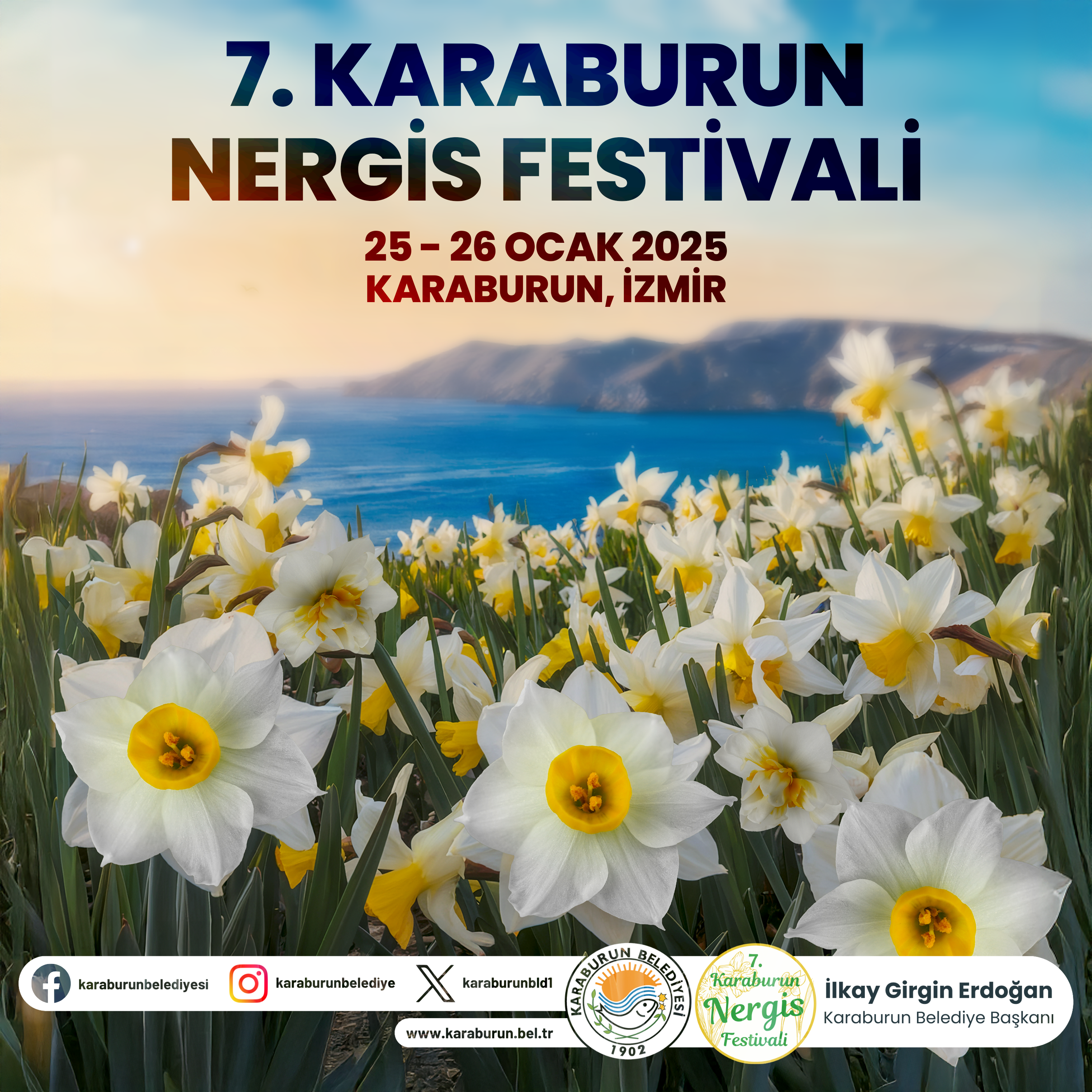 Karaburun Nergis Çiçeği Festivali Turu / 1 Gece Otel Konaklamalı / İstanbul Çıkışlı